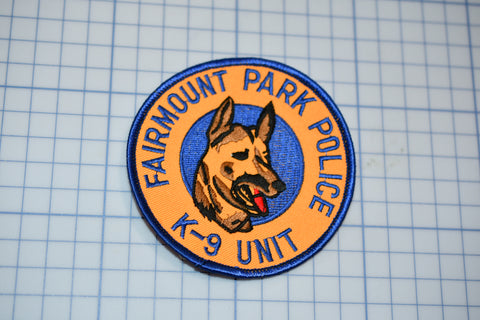 Fairmount Park Colorado Police K9 Patch (S5-1)