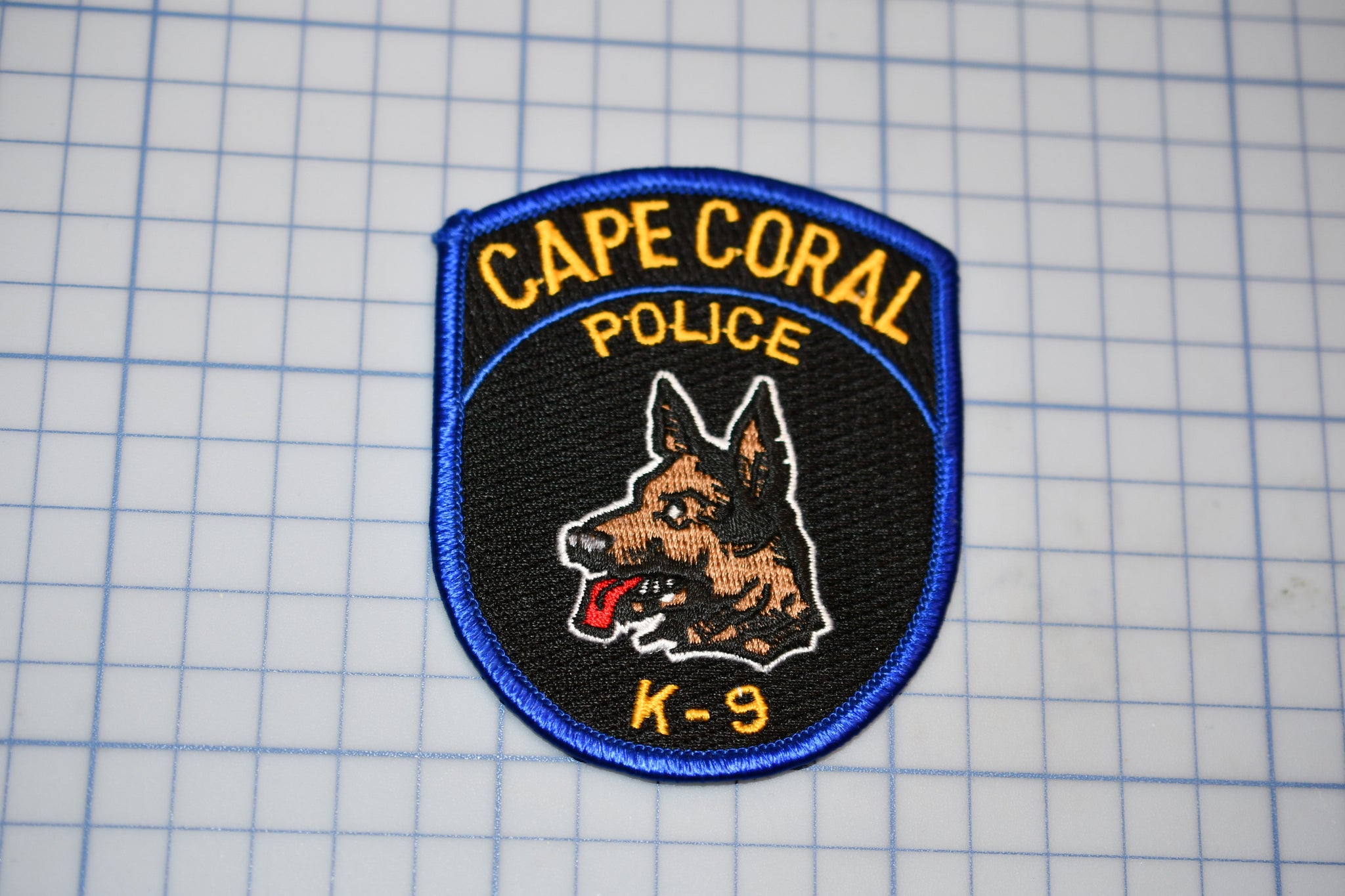 Cape Coral Florida Police K9 Patch (S5-1)