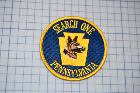 Search One Pennsylvania K9 Patch (S5-1)