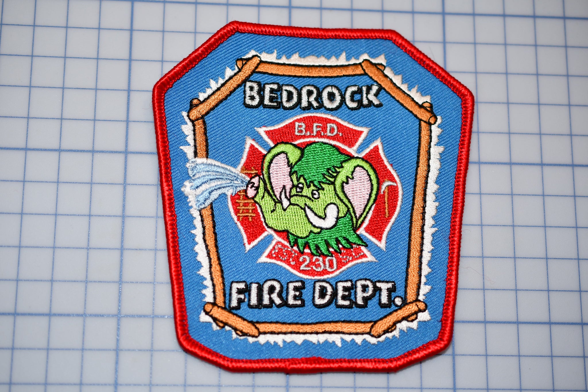 Bedrock Fire Department Patch (B29-337)