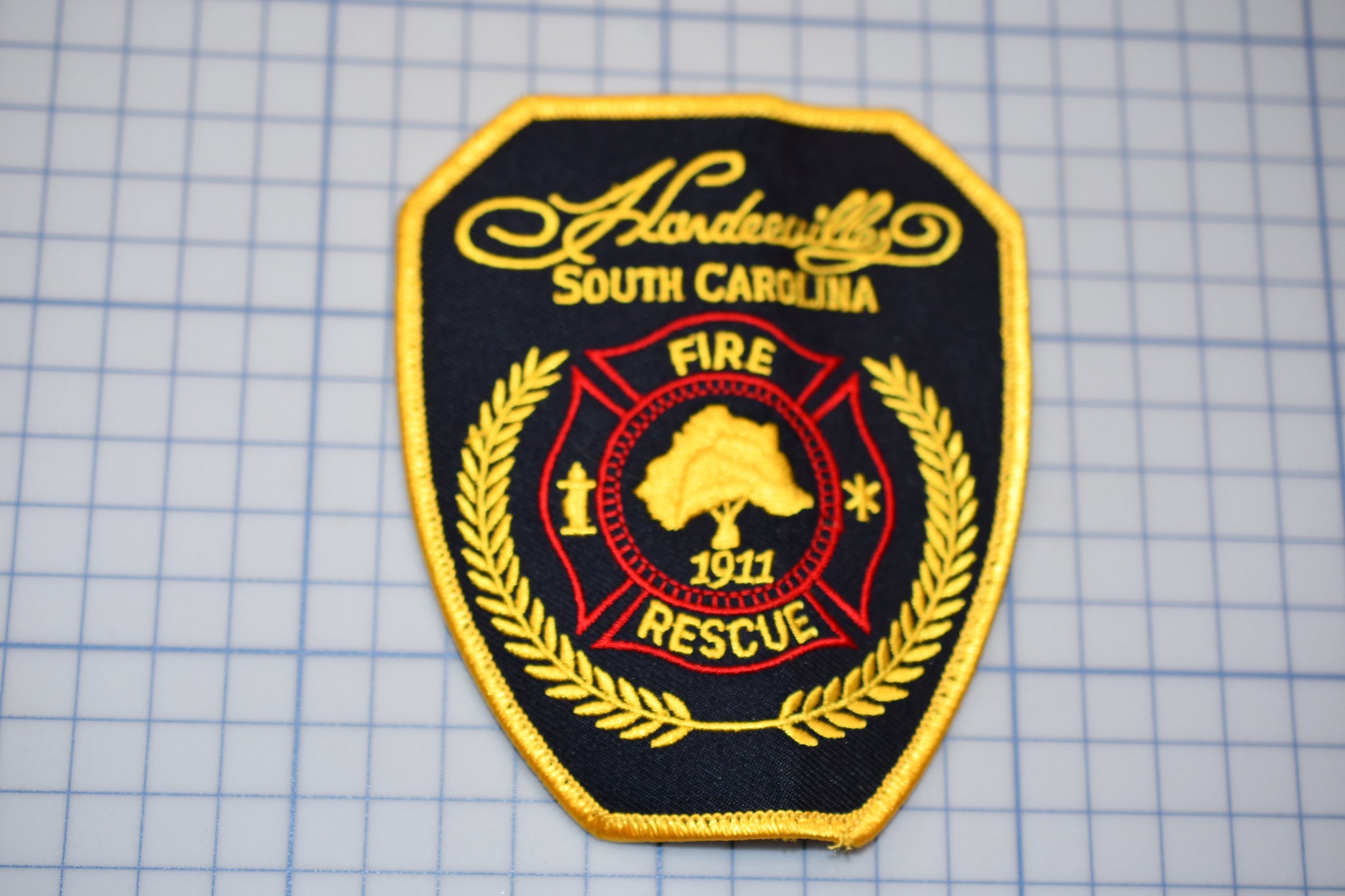 Hardeeville South Carolina Fire Rescue Patch (B29-338)