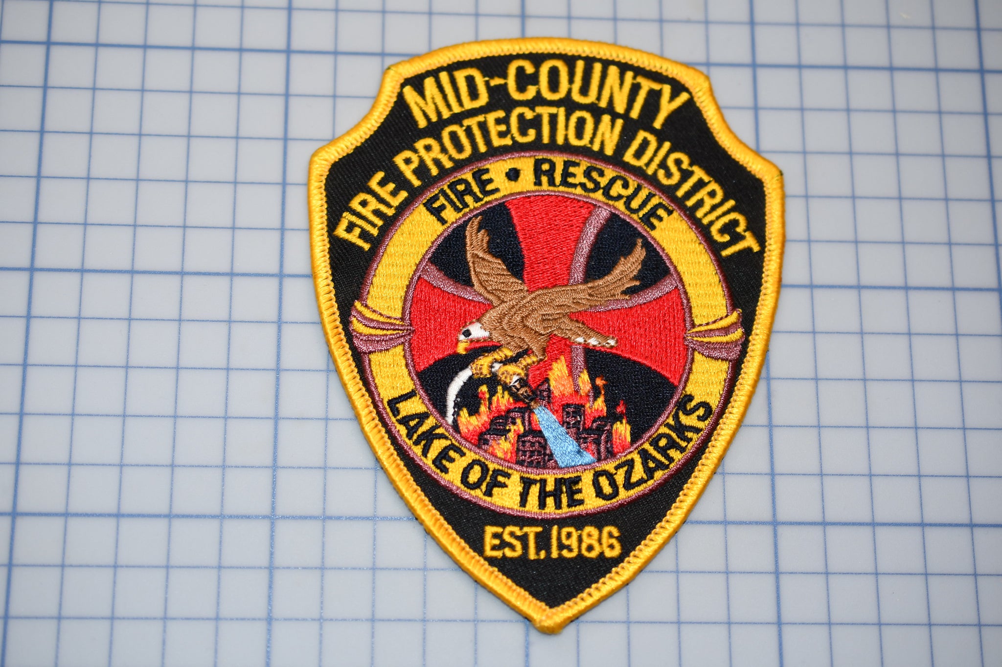 Mid-County Missouri Fire Protection District Patch (B29-338)