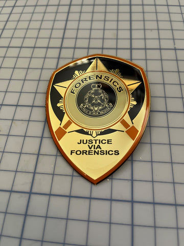Malaysia Police Forensics Badge (B6)