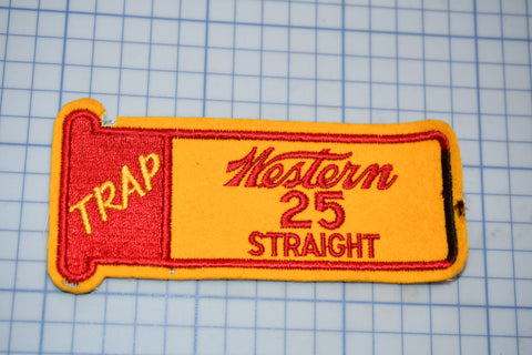 a patch with the word trap on it