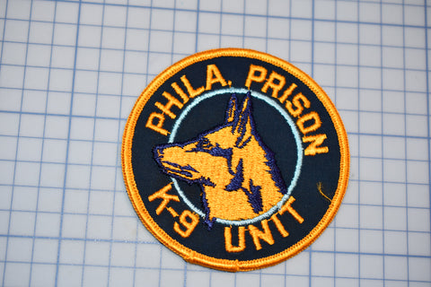 Philadelphia Pennsylvania Prisons K9 Patch (S5-3)