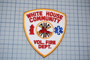White House Community Tennessee Volunteer Fire Department Patch (B29-358)