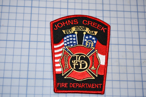 Johns Creek Georgia Fire Department Patch (B29-360)