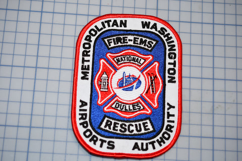 Metropolitan Washington Airports Authority Fire Department Patch (B29-363)