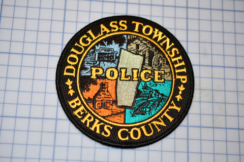 a patch with the words douglas township police on it