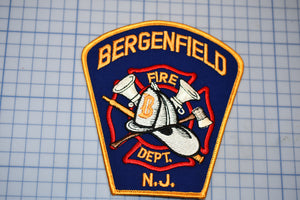 Bergenfield New Jersey Fire Department Patch (B29-361)