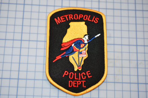 a patch with a picture of a police officer on it