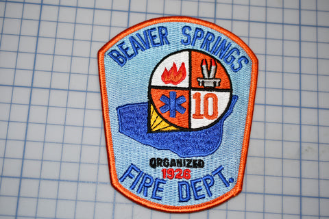 Beaver Springs Pennsylvania Fire Department Patch (B29-364)