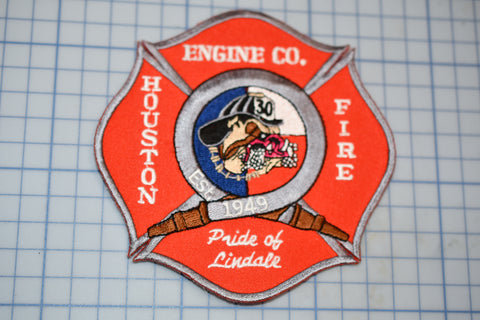 a patch with a fire department emblem on it