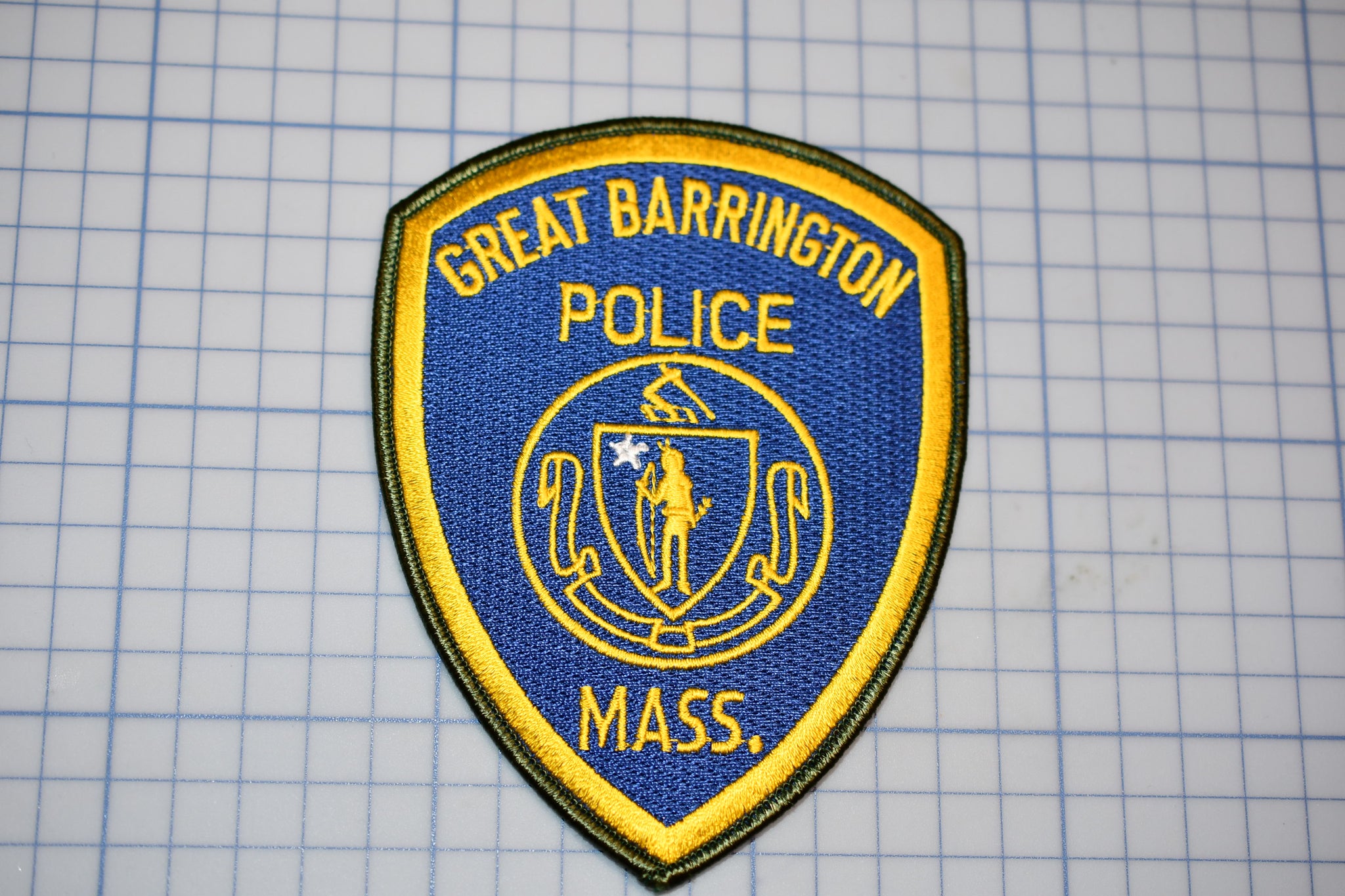 Great Barrington Massachusetts Police Patch (S5-2)
