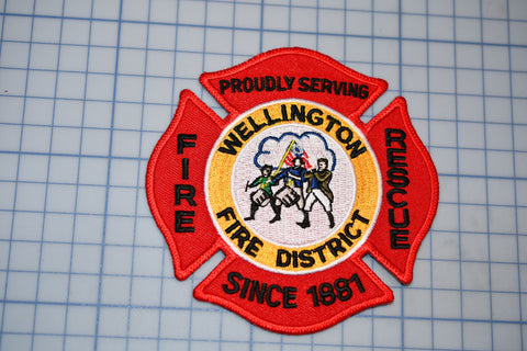 Wellington Ohio Fire District Patch (B29-361)