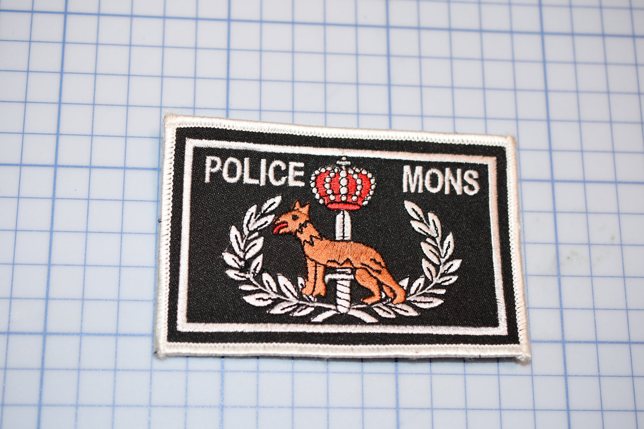 Belgium Police Mons Patch (S5-2)