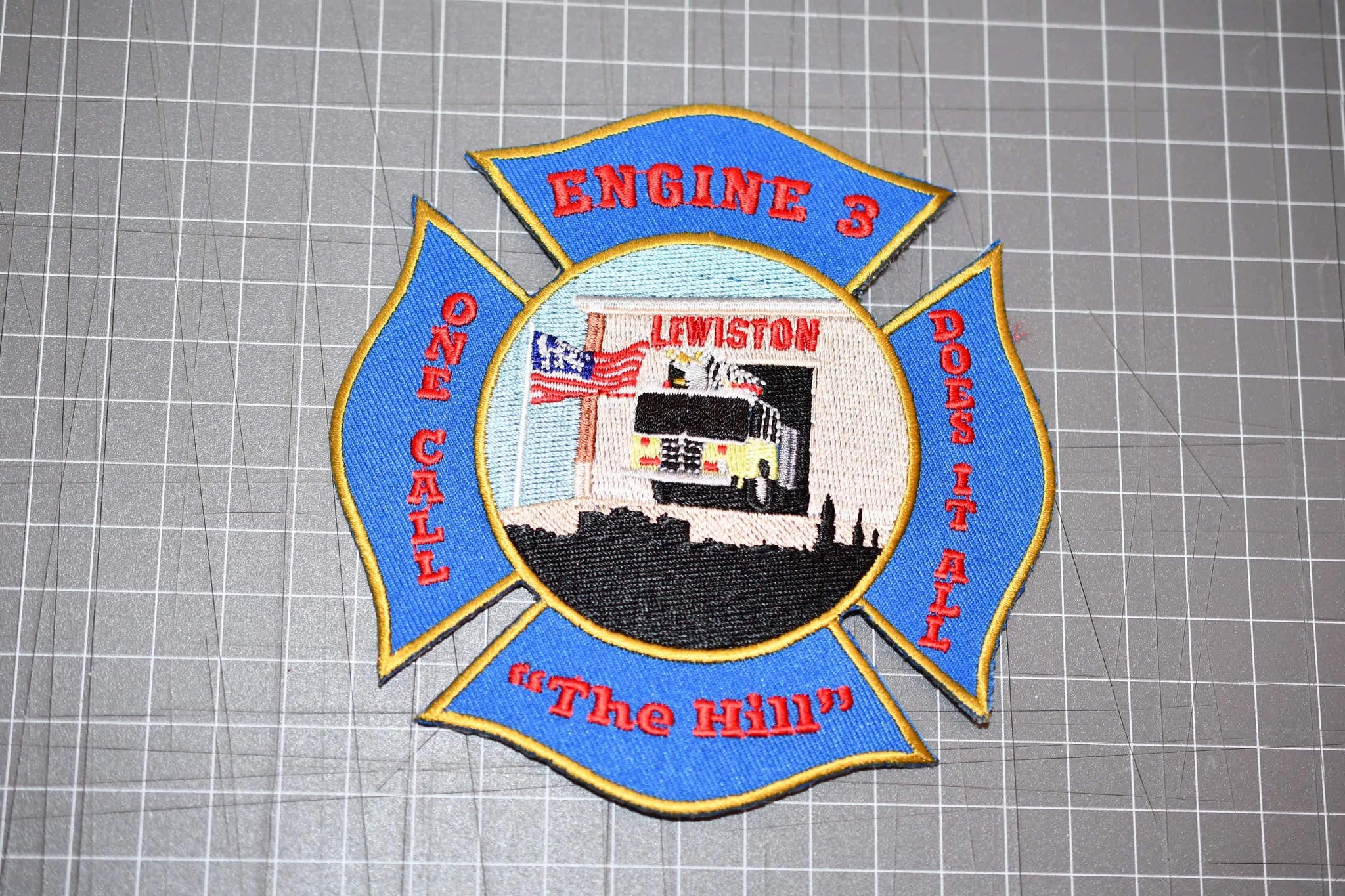 Lewiston Fire Department Engine 3 Patch (B19)