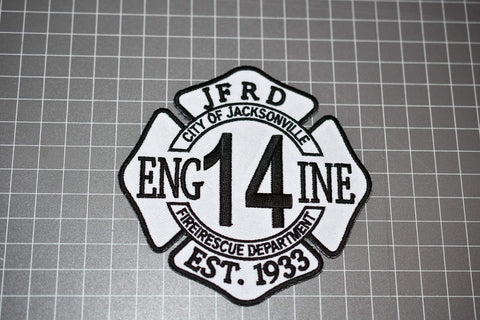 City Of Jacksonville Fire Department Engine 14 Patch (B19)