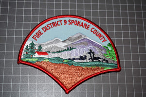 Spokane County Fire District 9 Patch (B19)