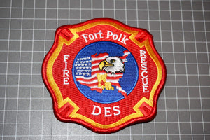Fort Polk Fire Department Patch (B19)