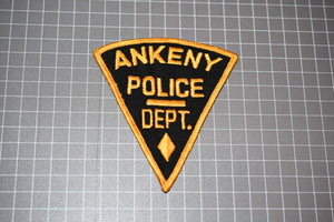 Ankeny Iowa Police Patch (B1)