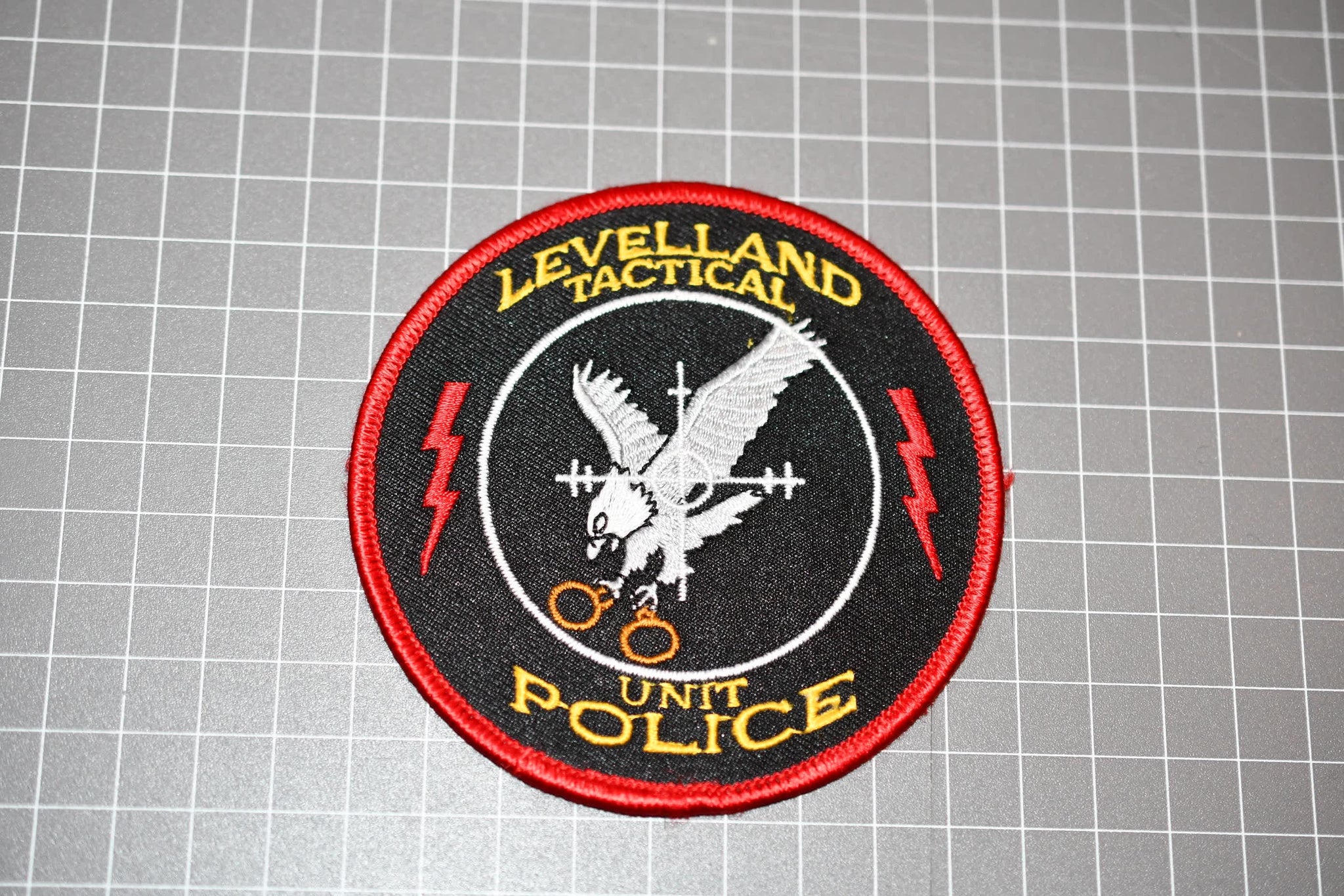 Levelland Texas Police Tactical Response Team Patch (B2)