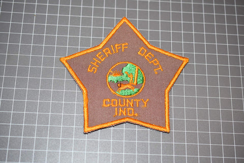 County Indiana Sheriff's Department Patch (B2)
