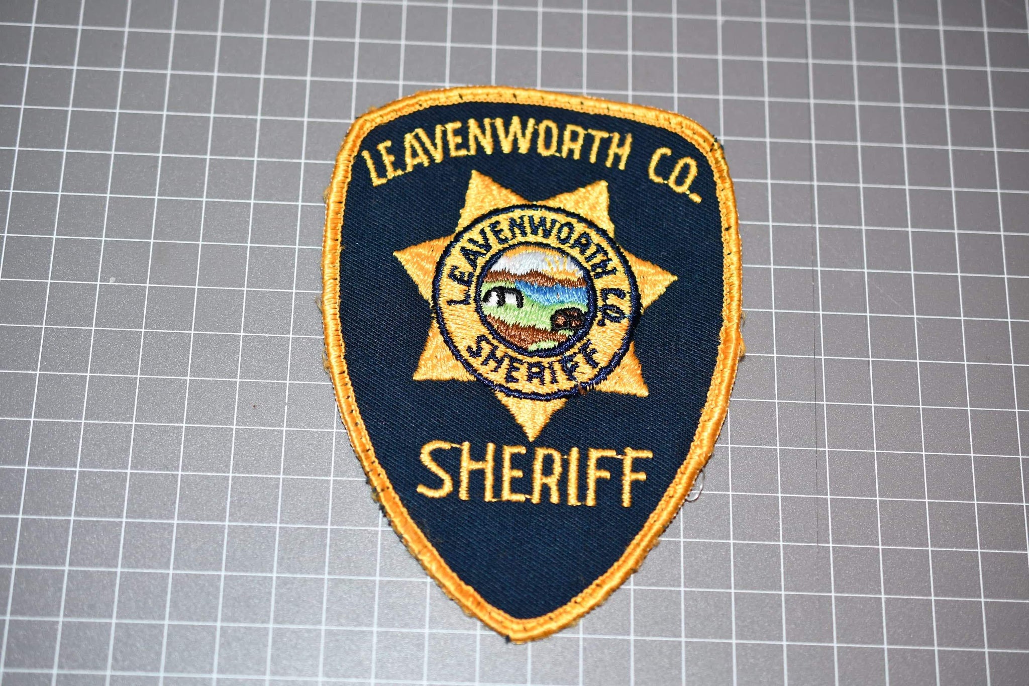 Leavenworth Kansas Sheriff's Department Patch (B2)