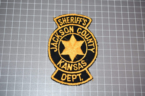 Jackson County Kansas Sheriff's Department Patch (B2)