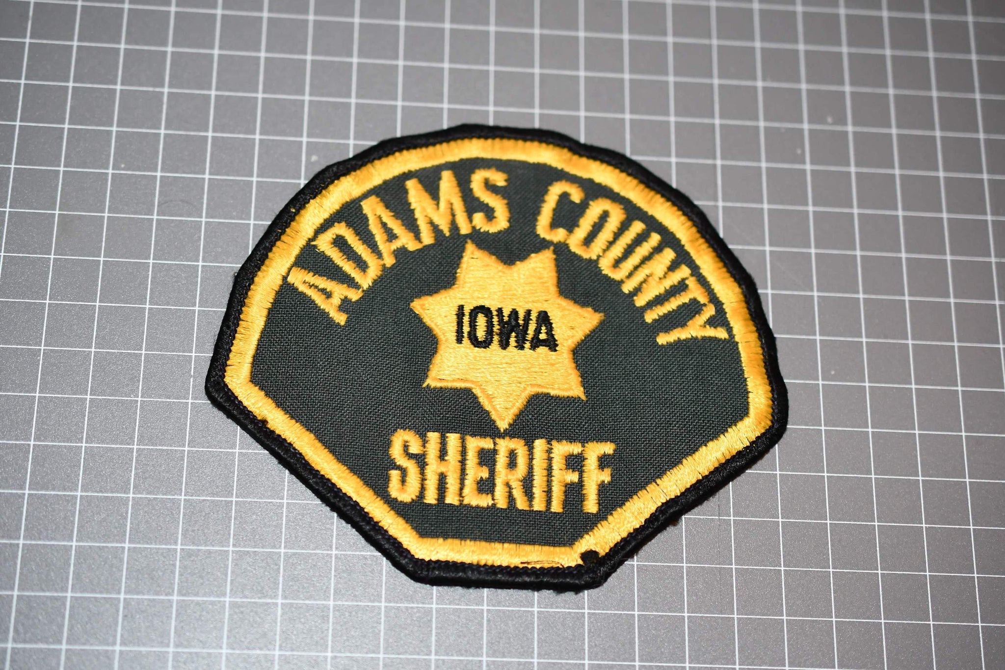 Adams County Iowa Sheriff's Department Patch (B2)