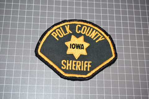 Polk County Iowa Sheriff's Department Patch (B2)