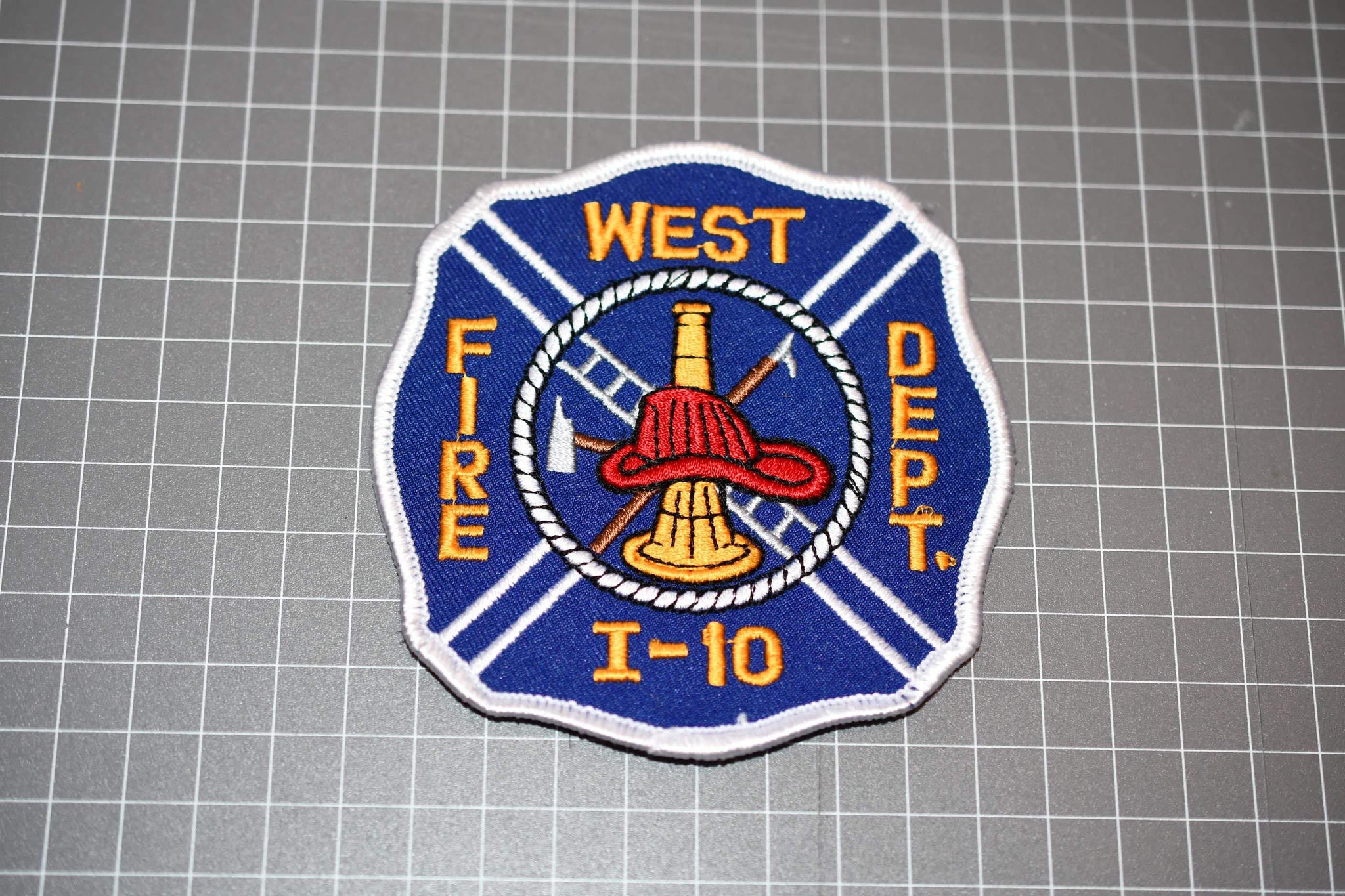 West I-10 Fire Department Patch (U.S. Fire Patches)