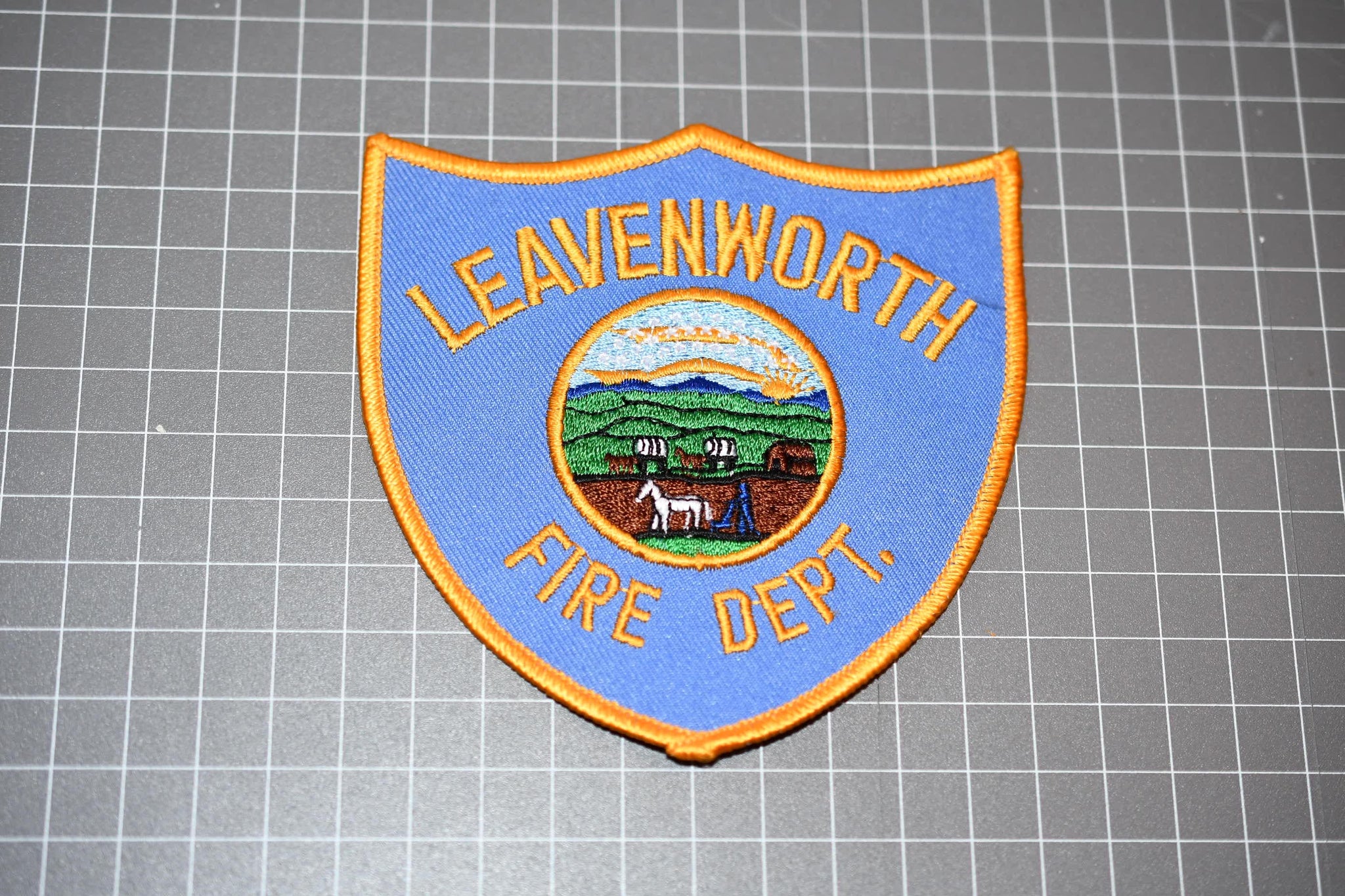 Leavenworth Kansas Fire Department Patch (U.S. Fire Patches)