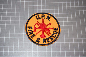 U.P.N. Fire & Rescue Patch (U.S. Fire Patches)