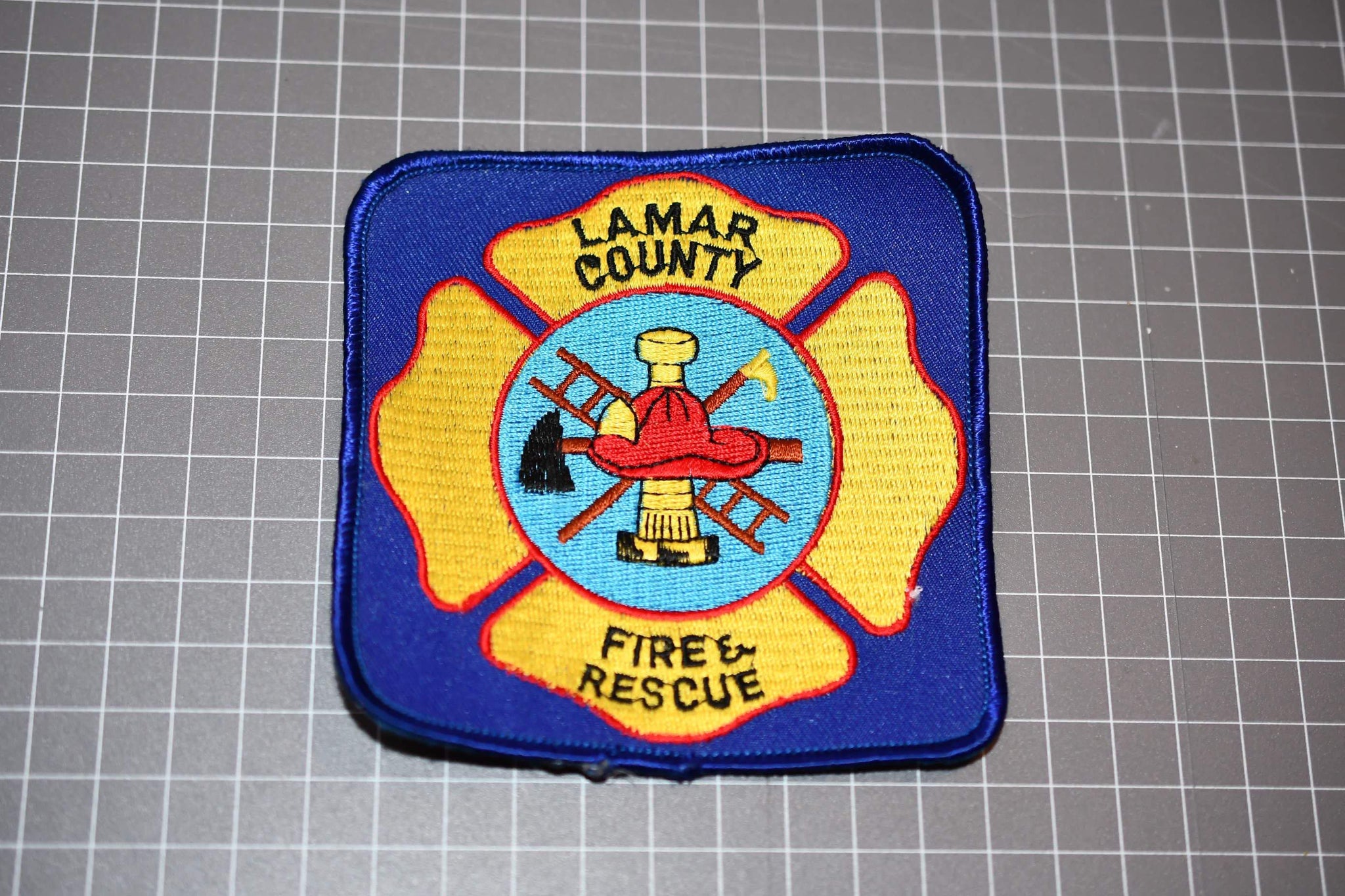 Lamar County Georgia Fire Rescue Patch (U.S. Fire Patches)