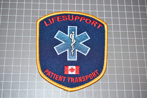 Life Support Patient Transport Canada Patch - Version 1 (B2)