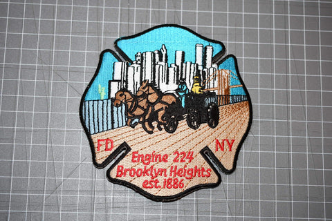 FDNY Engine 224 Brooklyn Heights Patch (B19)
