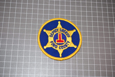 Ford County Illinois Deputy Sheriff Patch (U.S. Police Patches)