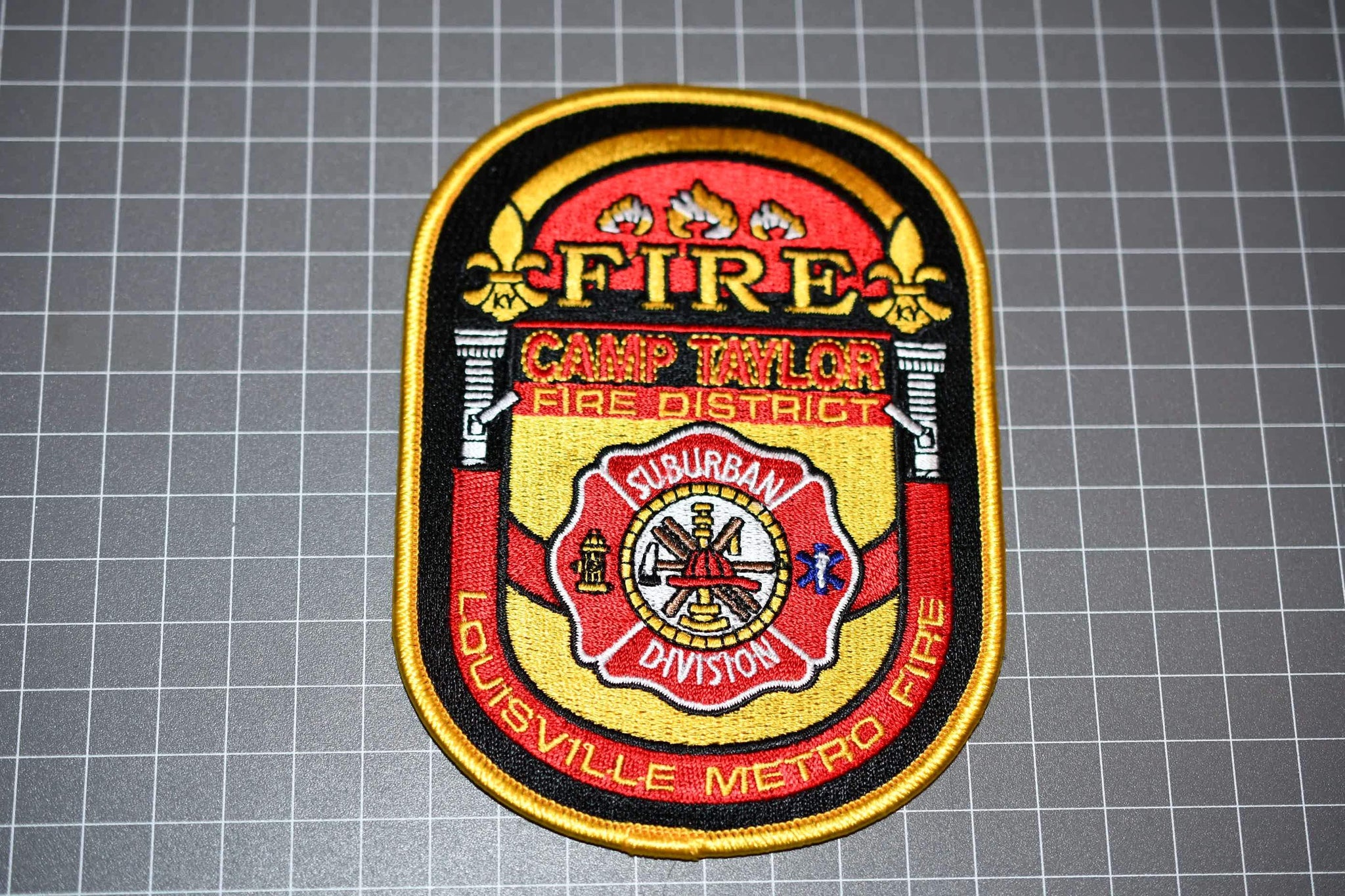 Louisville Metro Fire Department Patch (B19) ozinsignia
