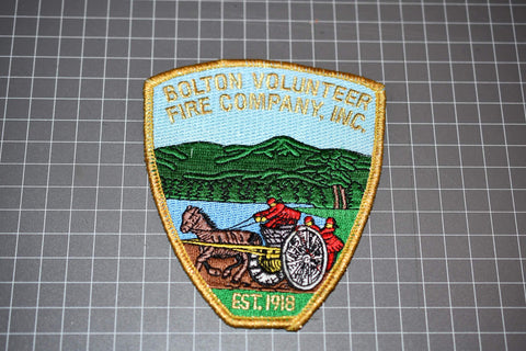 Bolton New York Volunteer Fire Company Inc. Patch (B4)