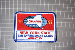 New York State Law Enforcement Games 1997 Patch (B1)