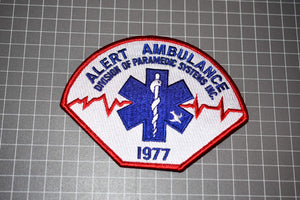 Alert Ambulance Massachusetts Patch (B3)