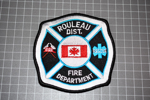 Rouleau District Canada Fire Department Patch (B1)