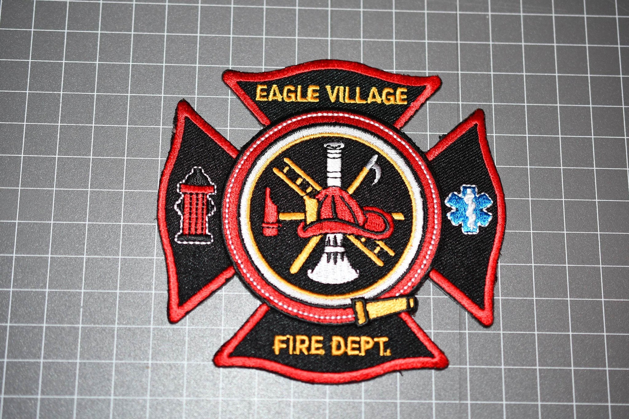 Eagle Village Wisconsin Fire Department Patch (B1)