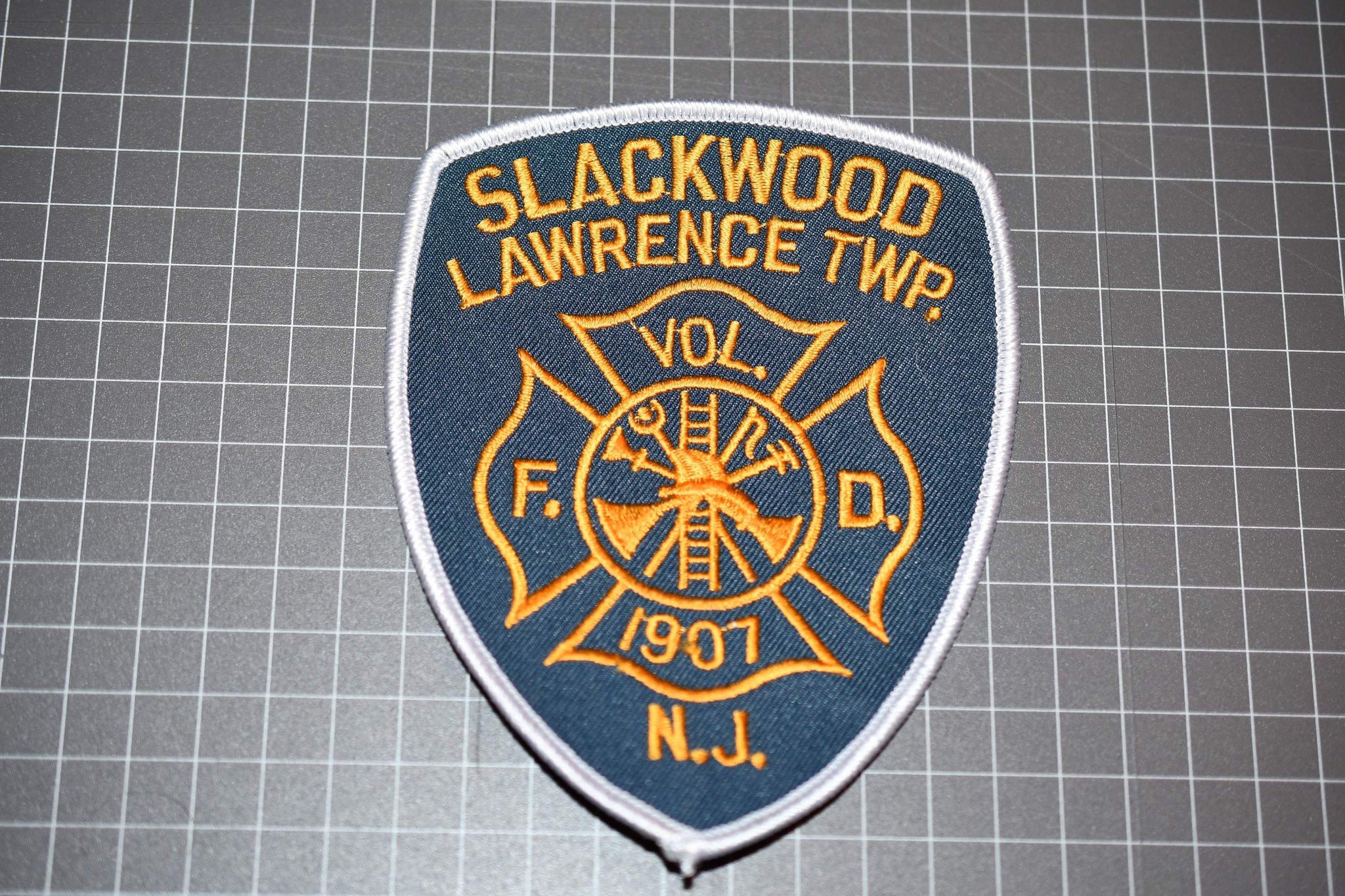 Slackwood Lawrence Township New Jersey Fire Department Patch (B1)