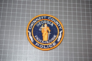Gwinnett County Georgia Police Patch (B1)