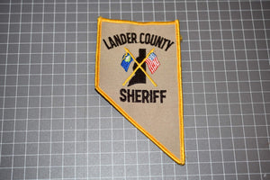 Lander County Nevada Sheriff Patch (B1)