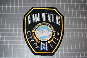 City Of Fife Washington Police Communications Patch (B2)