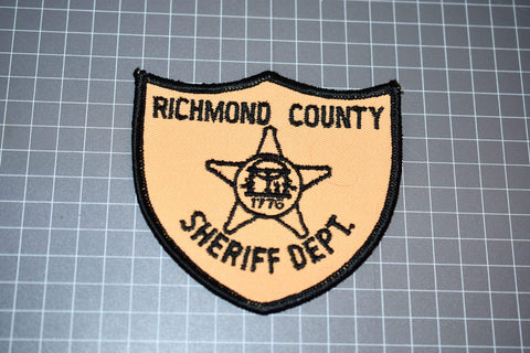 Richmond County Georgia Sheriff's Department Patch (B2)