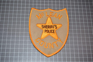 McLean County Illinois Sheriff's Department Patch (B2)